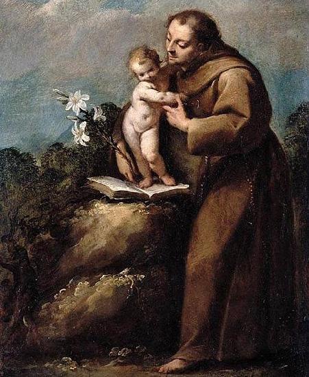 Carlo Francesco Nuvolone St Anthony of Padua and the Infant Christ oil painting picture